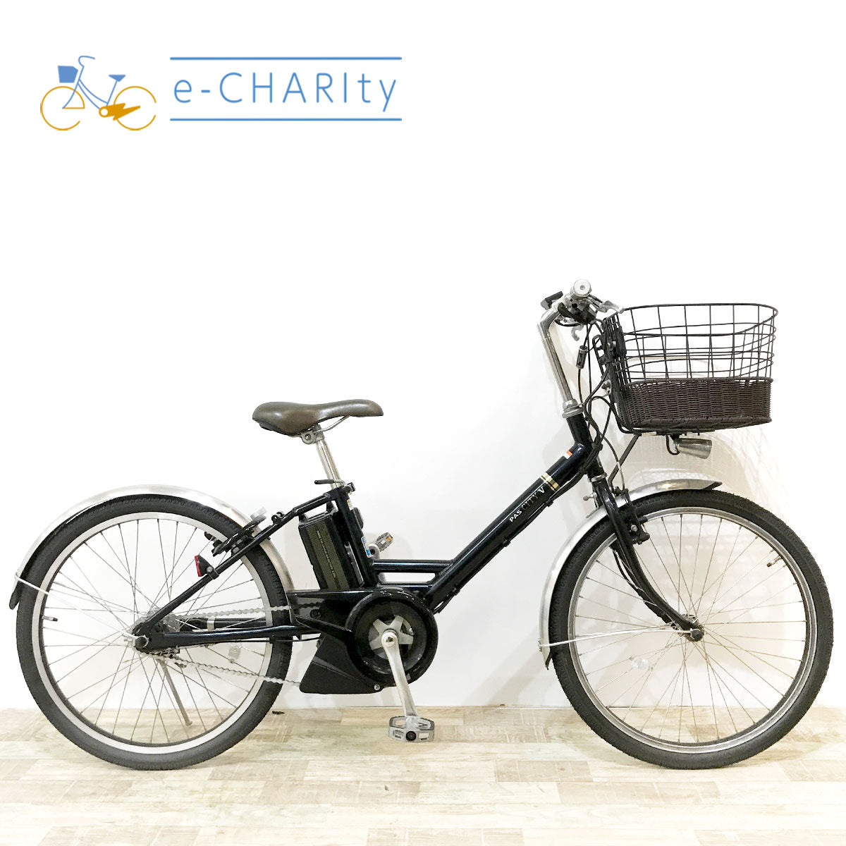 ヤマハ PAS シティV ブラック 24インチ KJ006 【中古車】