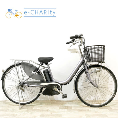 ヤマハ PAS ナチュラT パープル 26インチ KJ036 【中古車】