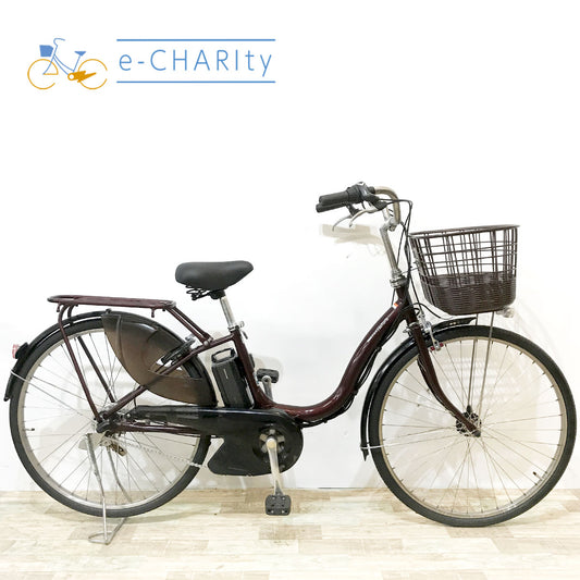 ヤマハ PAS ナチュラL DX ブラウン 26インチ KJ038 【中古車】