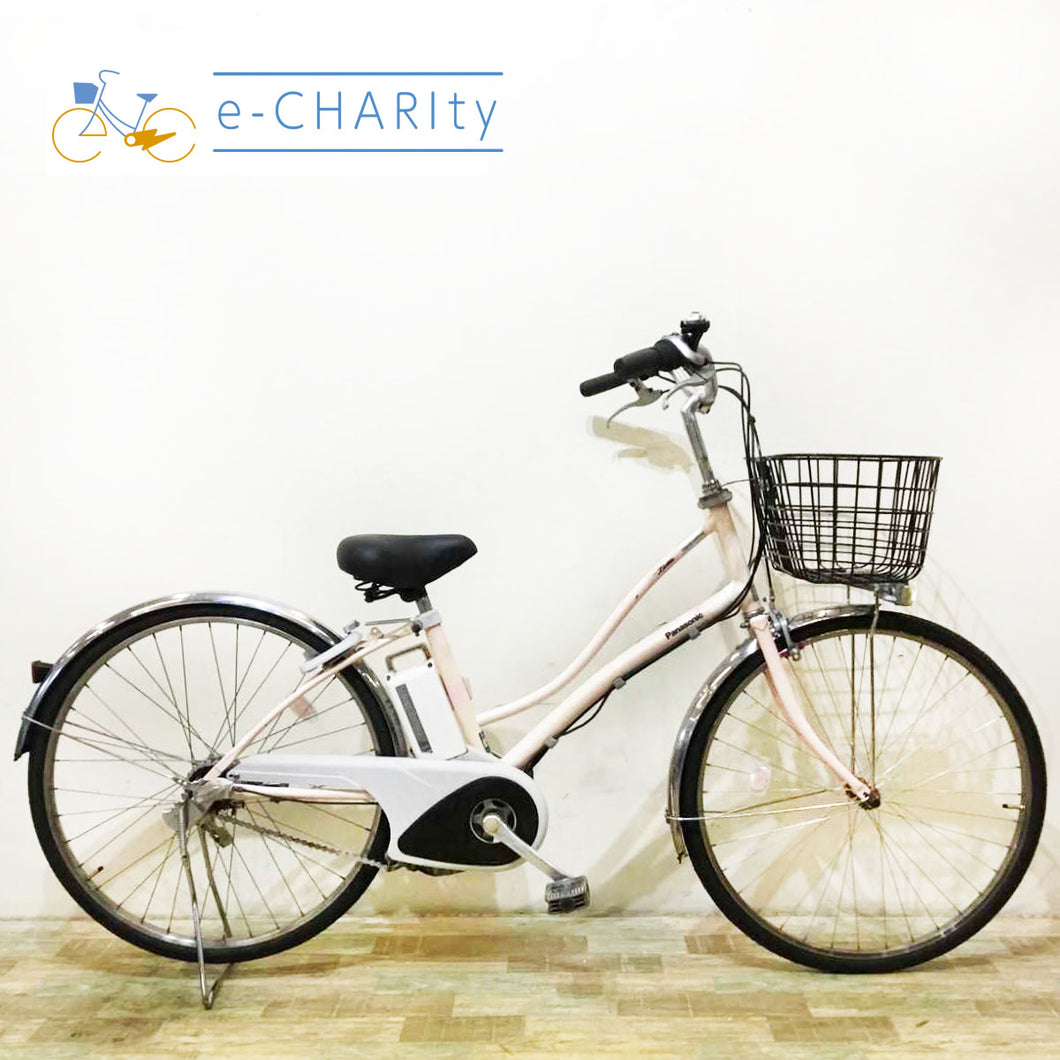 パナソニック ビビ ラッテ ピンク 26インチ KL129 電動自転車【中古車】 – e-charity