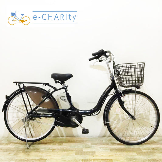 ブリヂストン アシスタ ベーシック ネイビー 24インチ KM028【中古車】