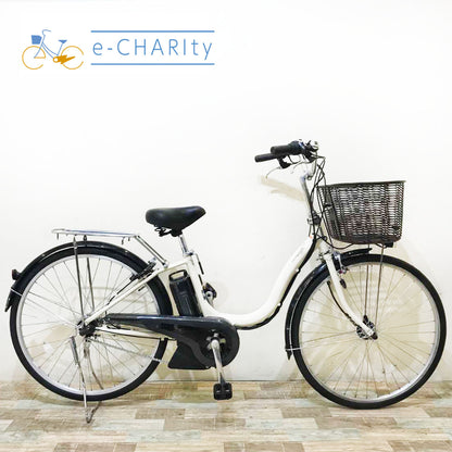 ヤマハ PAS ナチュラ S ホワイト 26インチ KQ079 【中古車】