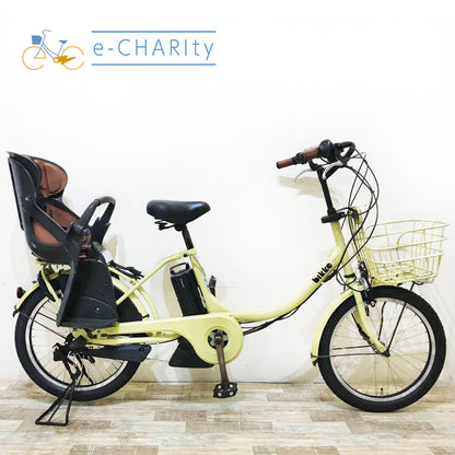 ブリヂストン bikke MOB e ビッケ モブ イー イエロー 20インチ KQ123 【中古車】