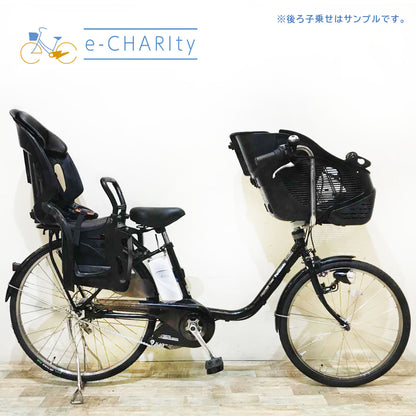 パナソニック ビビ チャイルド ブラック 前22×後26インチ KR030【中古車】