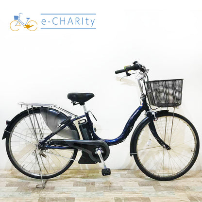 ヤマハ PAS ナチュラ XL ネイビー 26インチ KR074 【中古車】