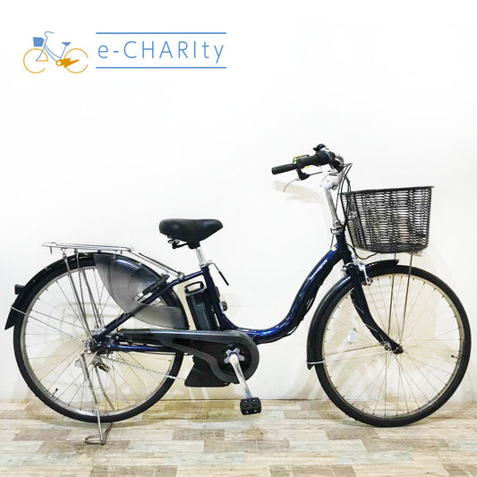 ヤマハ PAS ナチュラ XL ネイビー 26インチ KR074 【中古車】