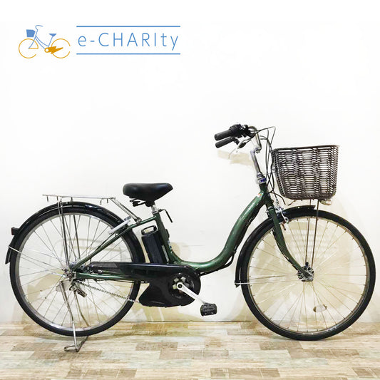 ヤマハ PAS ナチュラ XL SP グリーン 26インチ KR081 【中古車】