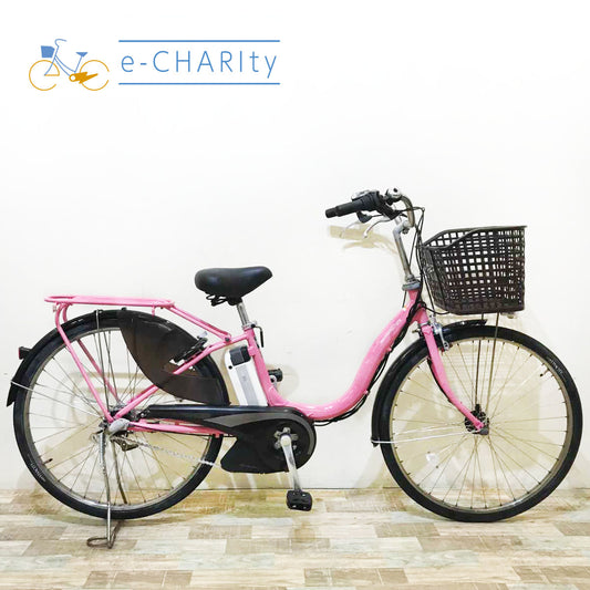 ヤマハ PAS ナチュラ M DX ピンク 26インチ KR094 【中古車】