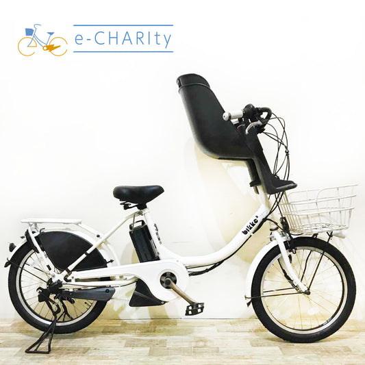 ブリヂストン bikke 2 e ビッケ ツーイー ホワイト 20インチ KS010 【中古車】