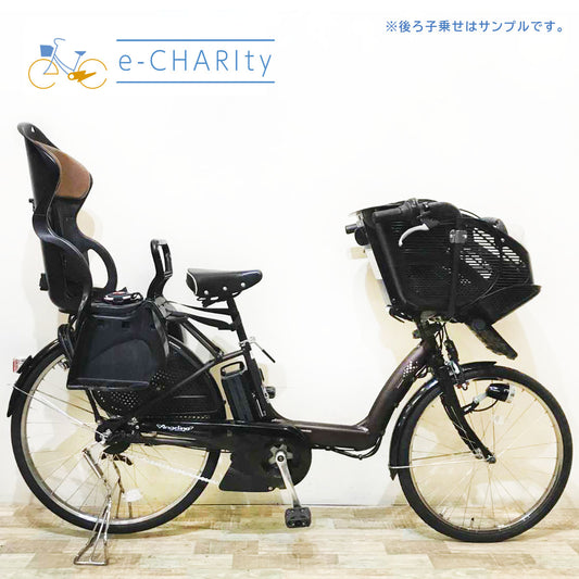 ブリヂストン アンジェリーノ e ブラウン 前22×後26インチ KS015【中古車】