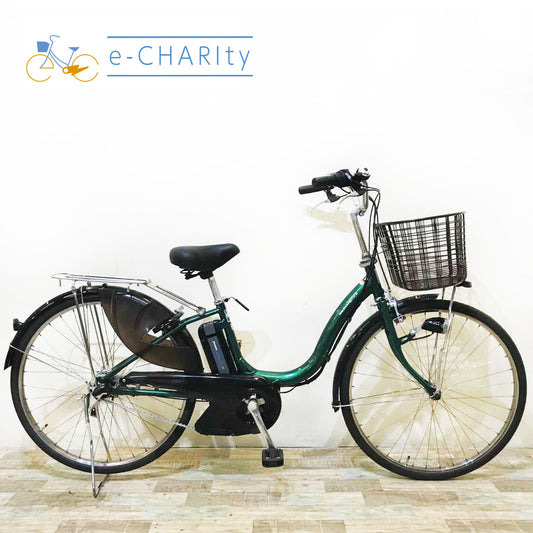 ヤマハ PAS ナチュラ T グリーン 26インチ KS033 【中古車】