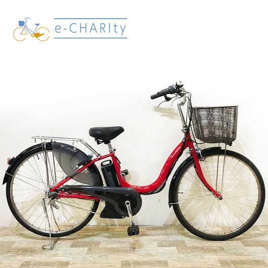 ヤマハ PAS ナチュラ XL レッド 26インチ KT003 【中古車】