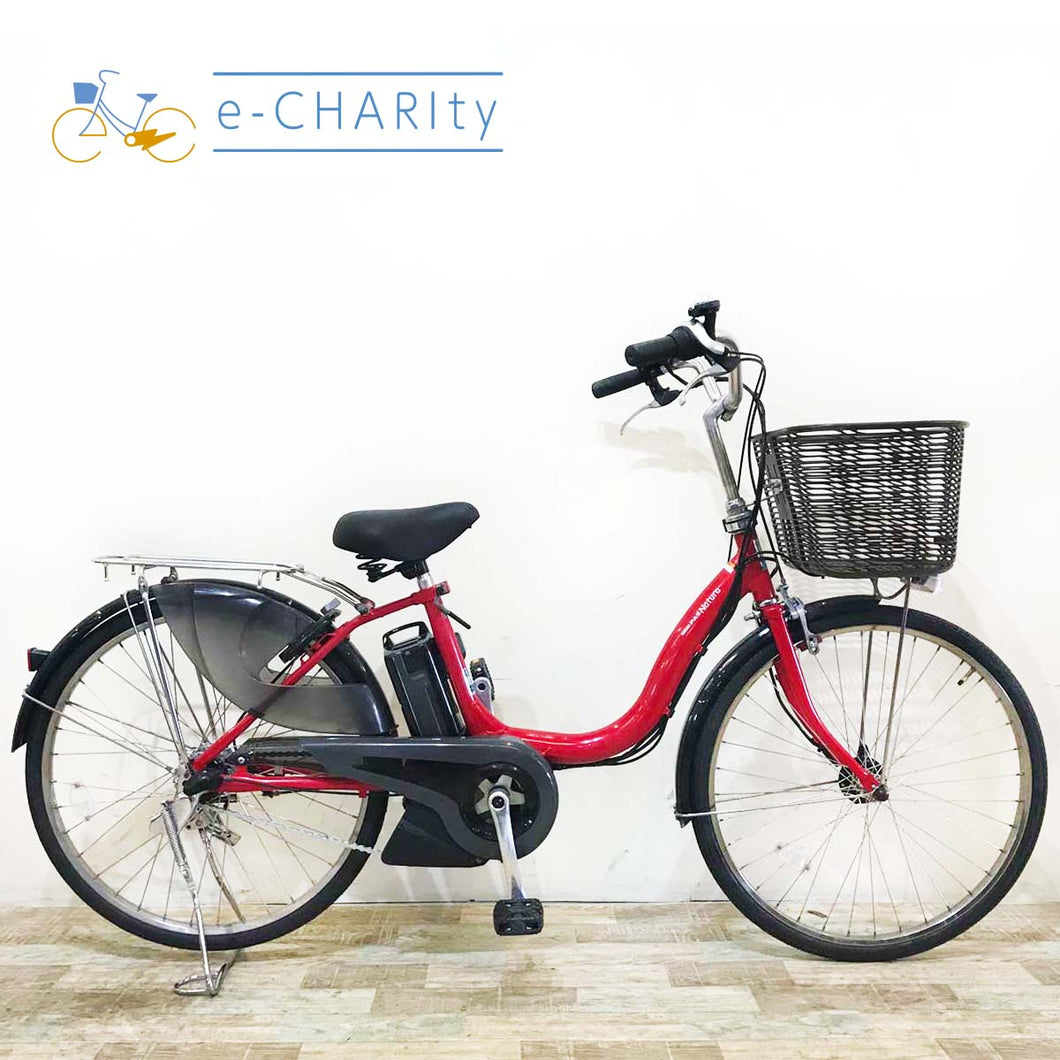 ヤマハ PAS ナチュラ L レッド 24インチ KT110【中古車】
