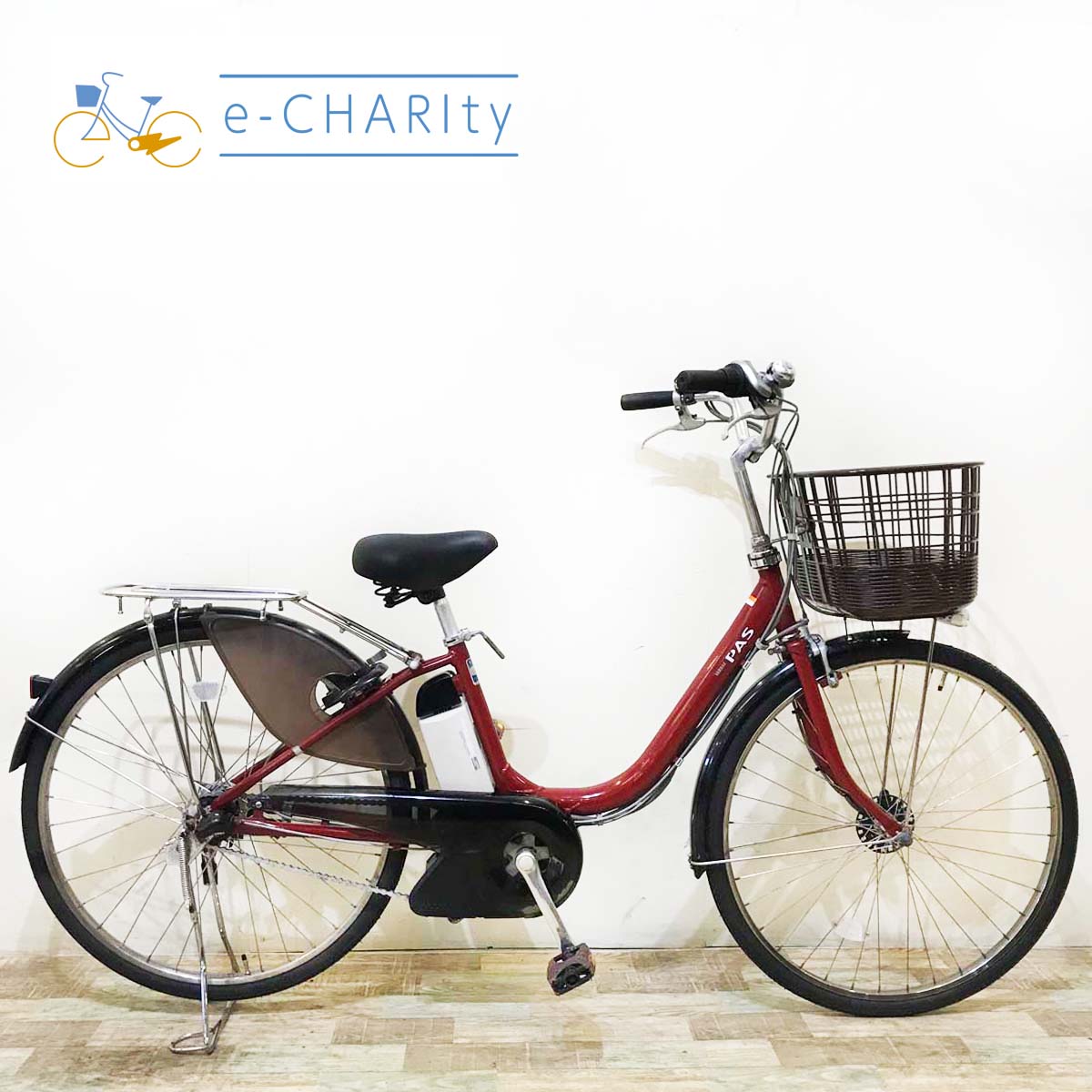 ヤマハ PAS L レッド 26インチ KT151  【中古車】