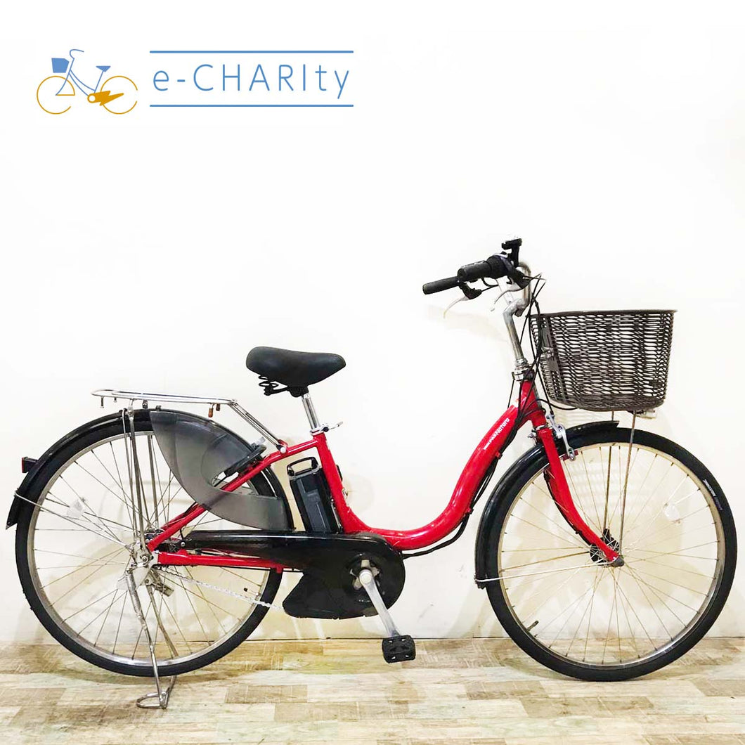 ヤマハ PAS ナチュラ XL スーパー レッド 26インチ KU010 【中古車】