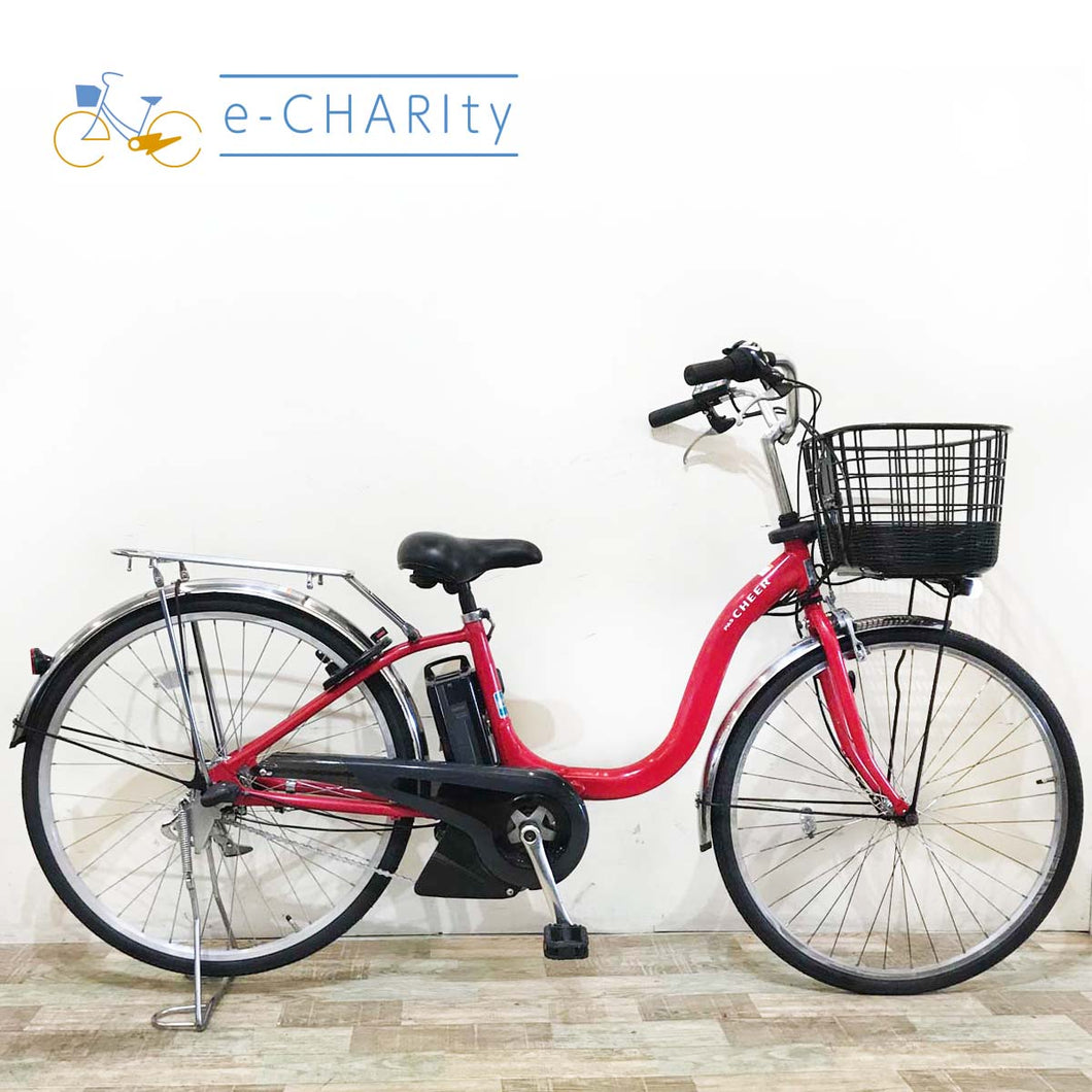 ヤマハ PAS Cheer パス チア レッド 26インチ KU071 【中古車】