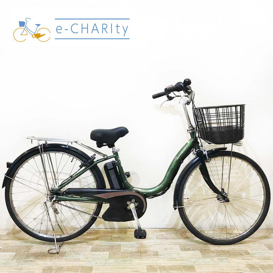 ヤマハ PAS ナチュラ L スーパー グリーン 26インチ KU093 【中古車】