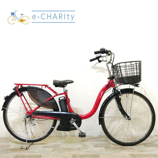 ヤマハ PAS With パス ウィズ レッド 26インチ KU103 【中古車】