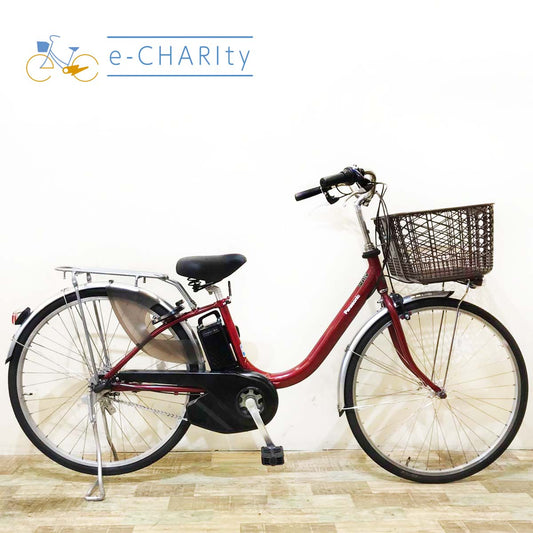 パナソニック ビビ L レッド 26インチ KV006  【中古車】