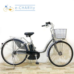 ブリヂストン アシスタ プラス シルバー 26インチ KV077【中古車】