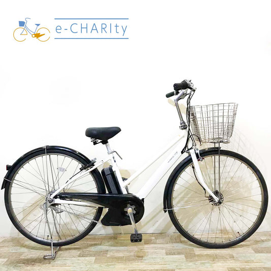 ヤマハ PAS CITY L8 パス シティ L8 ホワイト 27インチ KV088 【中古車】