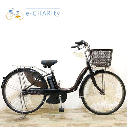 ヤマハ PAS ナチュラ L ブラウン 26インチ KV107 【中古車】