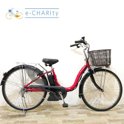 ヤマハ PAS ナチュラ スーパー レッド 26インチ KV125 【中古車】