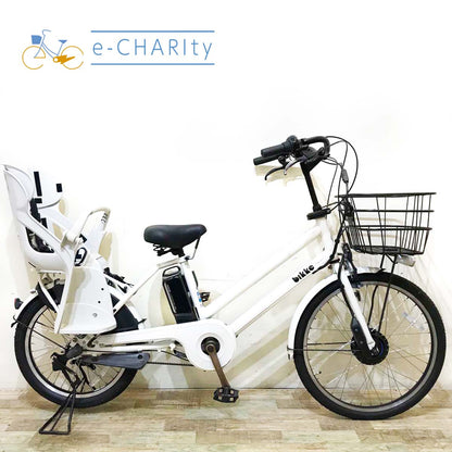 ブリヂストン bikke GRI ビッケ グリ ホワイト 前24×後20インチ KW064 【中古車】