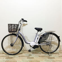 画像をギャラリービューアに読み込む, 電動自転車【中古車】ヤマハ 新品バッテリー PAS ナチュラ ライトパープル KW079
