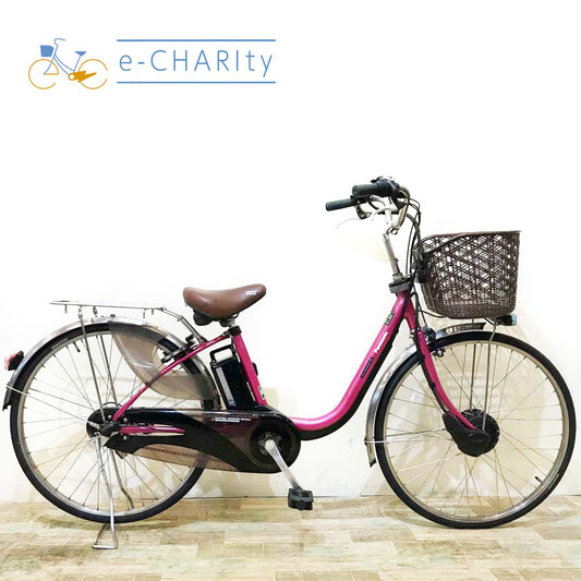 パナソニック ビビ チャージ W ピンク 26インチ KW088【中古車】
