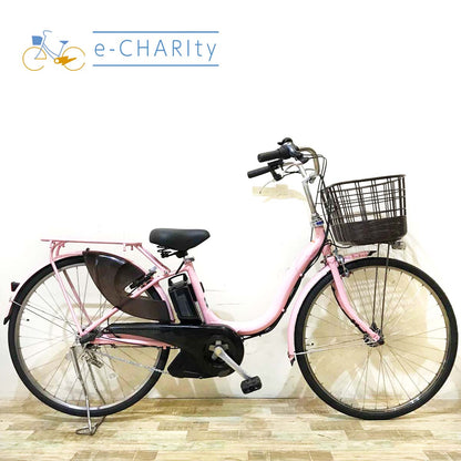 ヤマハ PAS ナチュラ L DX ピンク 26インチ KW123 【中古車】
