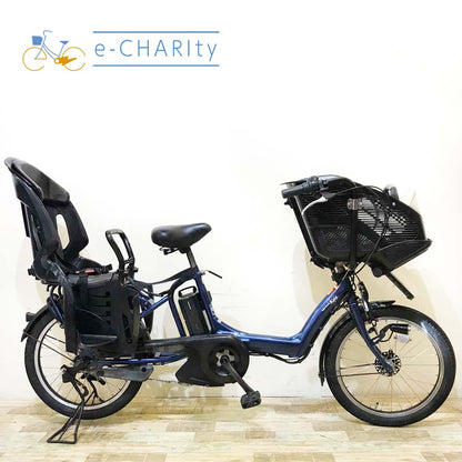 ヤマハ PAS Kiss mini パス キッス ミニ ネイビー 20インチ KX002【中古車】