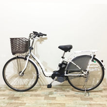 画像をギャラリービューアに読み込む, 電動自転車【中古車】パナソニック ギュット プラス ホワイト KX033
