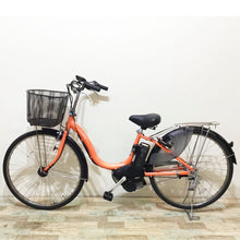 画像をギャラリービューアに読み込む, 【大阪・兵庫・京都限定】電動自転車【中古車】ヤマハ PAS ナチュラ トロピカルオレンジ KX068
