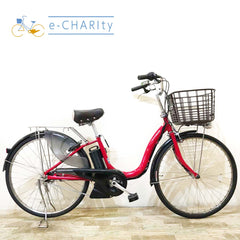 ヤマハ PAS ナチュラ スーパー レッド 26インチ KX073 【中古車】