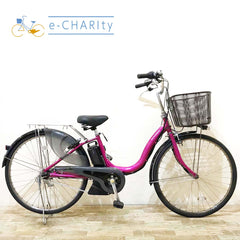 ヤマハ PAS ナチュラ L ピンク 26インチ KX085【中古車】