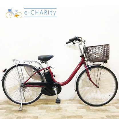 パナソニック ビビ L レッド 26インチ KY004  【中古車】