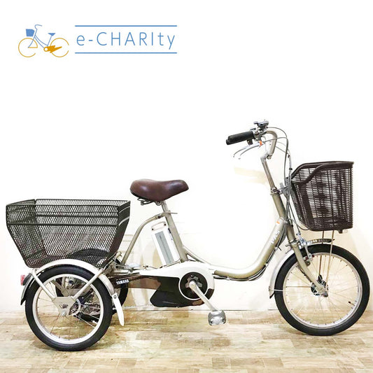 ヤマハ PAS ワゴン ゴールド 前18×後16インチ KY049 【中古車】