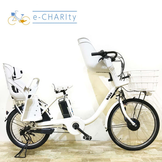 ブリヂストン bikke MOB dd ビッケ モブ dd ホワイト 前24×後20インチ KY061 【中古車】