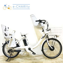 ブリヂストン bikke MOB dd ビッケ モブ dd ホワイト 前24×後20インチ KY061 【中古車】