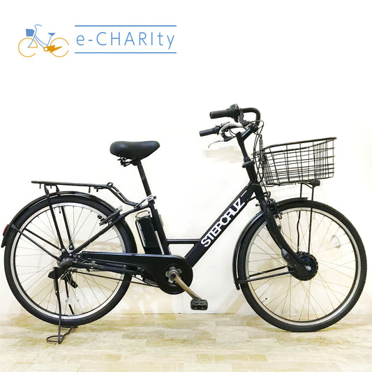 ブリヂストン ステップクルーズ e ブラック 26インチ KY085 【中古車】
