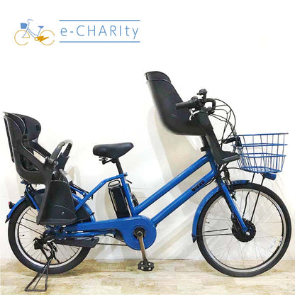 ブリヂストン bikke GRI ビッケ グリ ブルー 前24×20インチ KY123  【中古車】