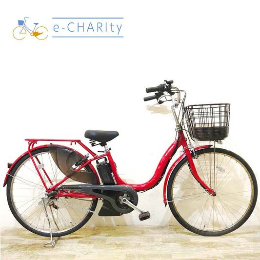 ヤマハ PAS ナチュラ XL DX レッド 26インチ KY126  【中古車】