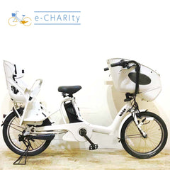 ブリヂストン bikke POLAR e ビッケ ポーラー イー ホワイト 20インチ KY140 【中古車】