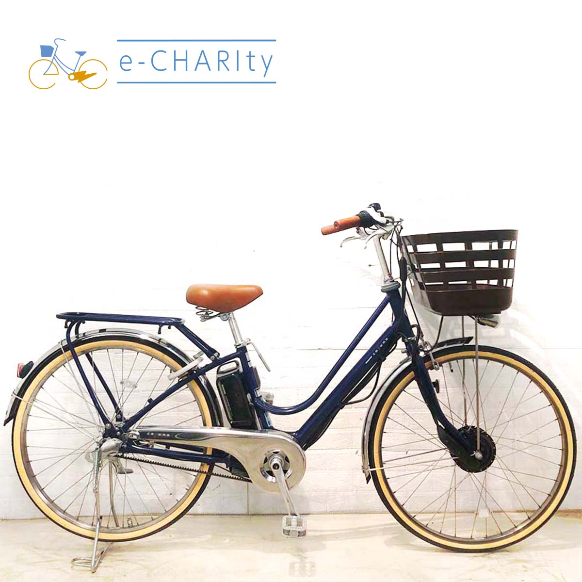 中古電動自転車 ブリヂストン カジュナ e  ブルー 26インチ SR413Y 