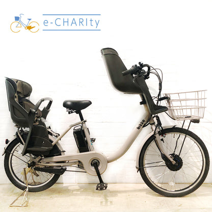 ブリヂストン bikke MOB dd ビッケ モブ dd ベージュ 前24×後20インチ SR415Y 【中古車】