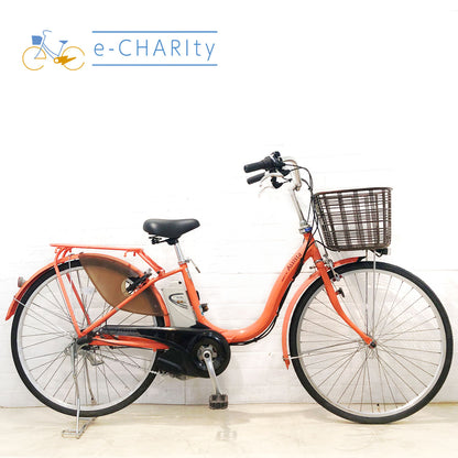 ブリヂストン アシスタ ベーシック オレンジ 26インチ YA006 【中古車】