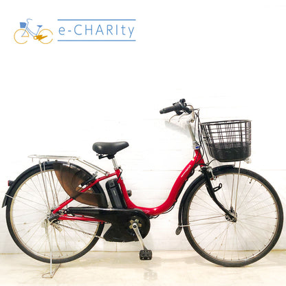ヤマハ PAS ナチュラ L レッド 26インチ YA009 【中古車】