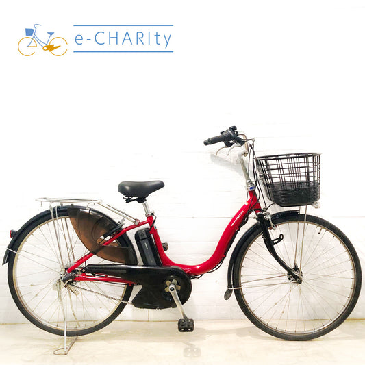 ヤマハ PAS ナチュラ L レッド 26インチ YA009 【中古車】