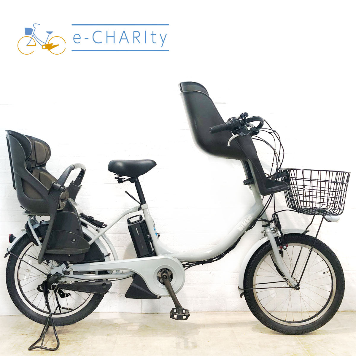 中古ブリヂストン ビッケ／bikkeシリーズ 電動自転車が格安！子供乗せ